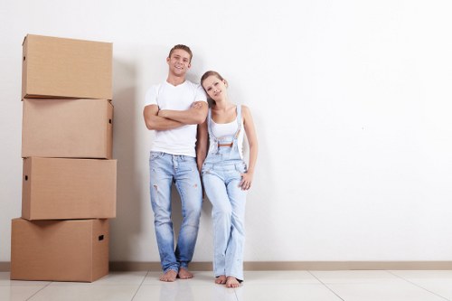 Local removal team handling a residential move in Islington