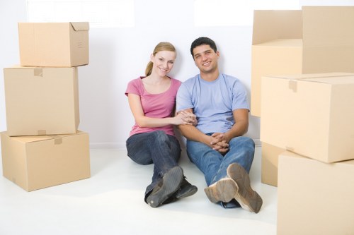 Professional removal of bulky household furniture in a local area